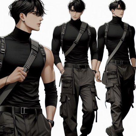 Персонажи аниме мужские