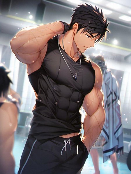 Накаченные парни