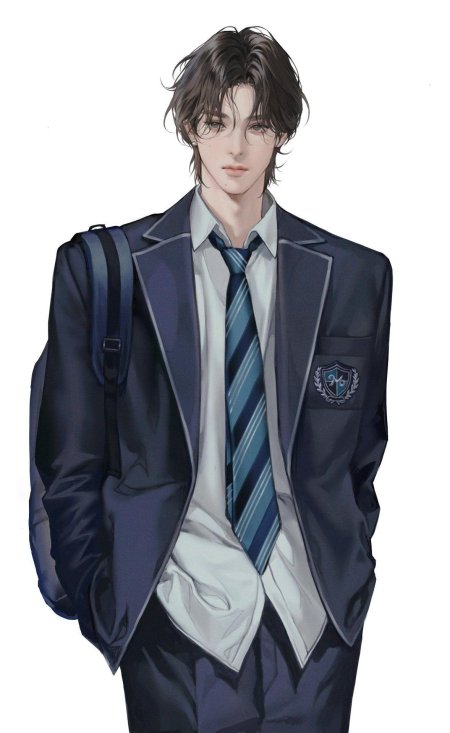 Персонаж аниме парень