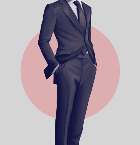 Мужчина в классическом костюме