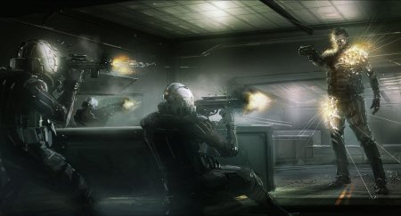 Деус экс концепт арт