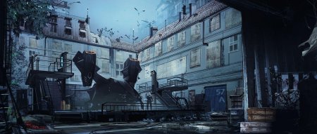 Деус экс концепт арт