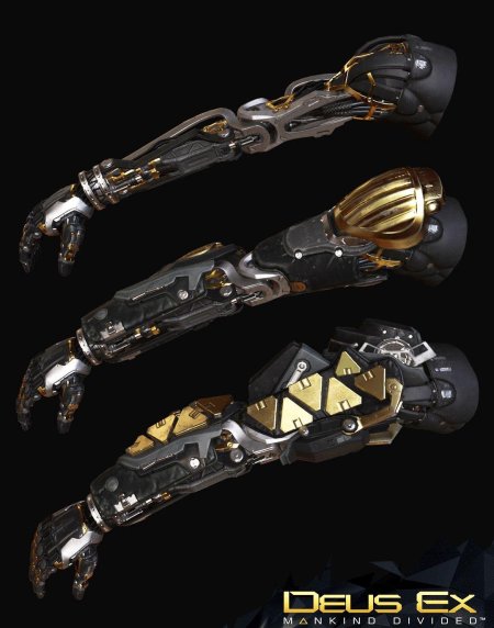 Кибернетические протезы deus ex