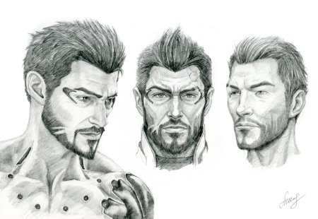 Адам дженсен арт