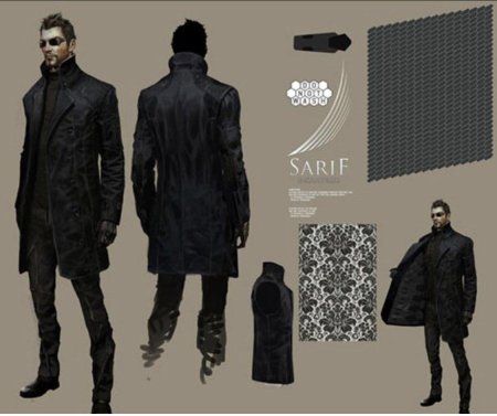 Пальто адама дженсена human revolution