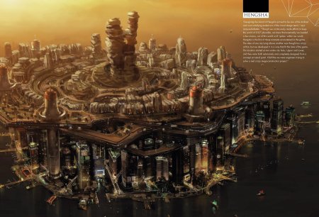 Deus ex human revolution арт город