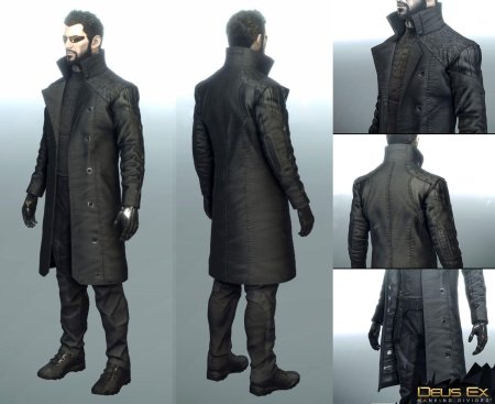 Пальто адама дженсена из deus ex mankind divided