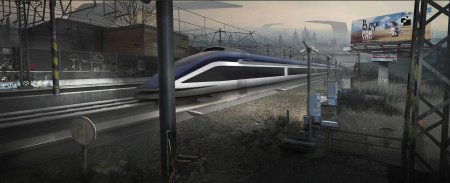 Концепт скоростного поезда для всм