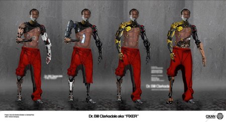 Деус экс концепт арт