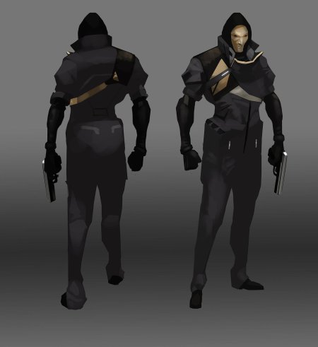 Деус экс концепт арт