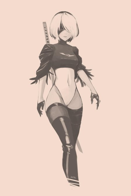Nier b арт
