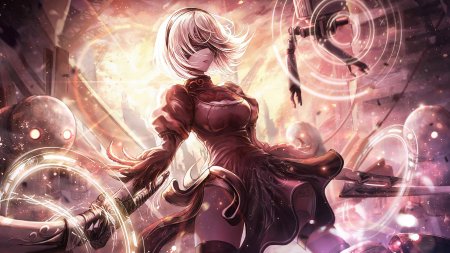 Ниер автомата аниме