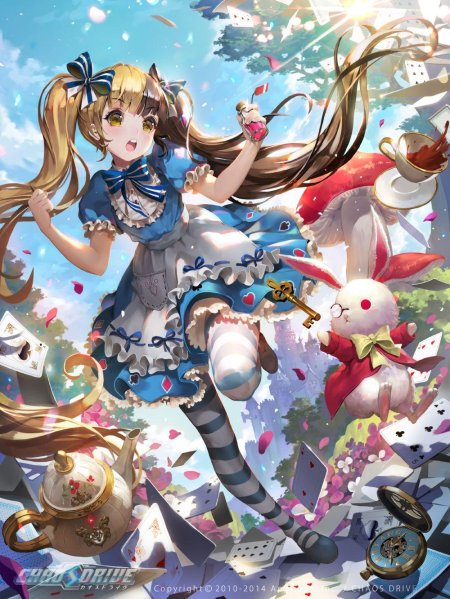 Аниме алиса в стране чудес