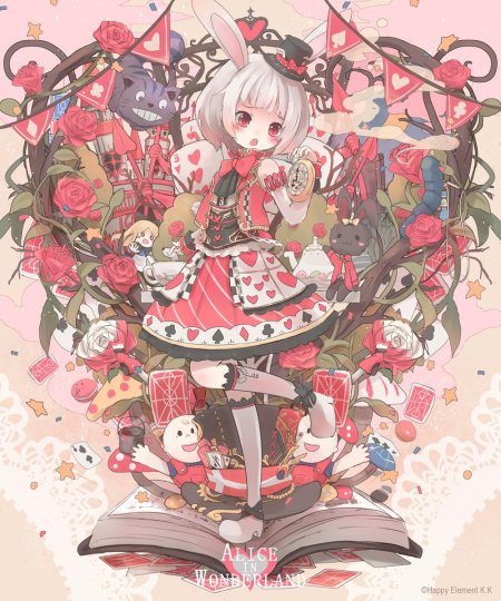 Аниме алиса в стране чудес