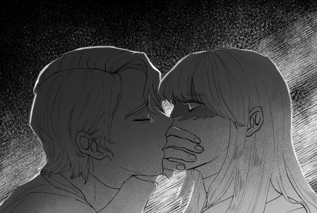 Ллойд и харуми поцелуй