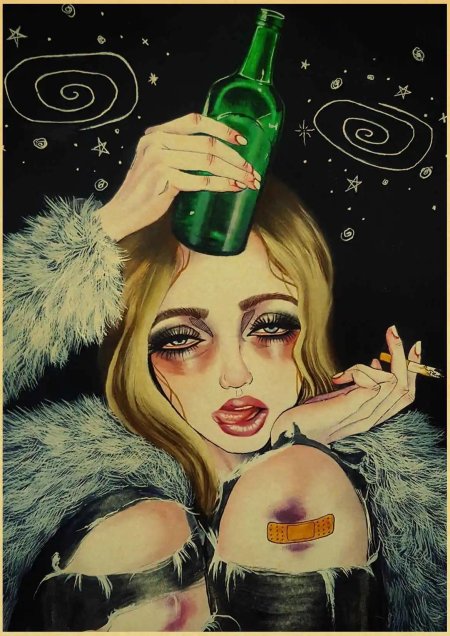 Наркотики арт девушки