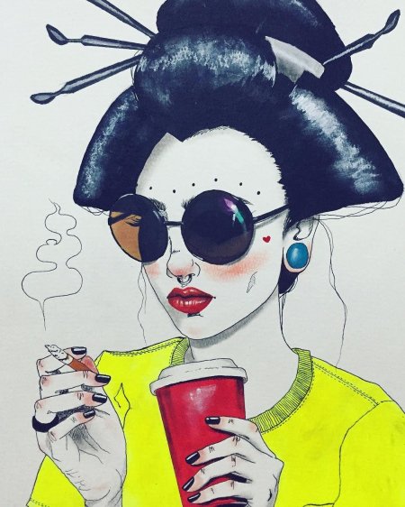 Харуми хиронака арт