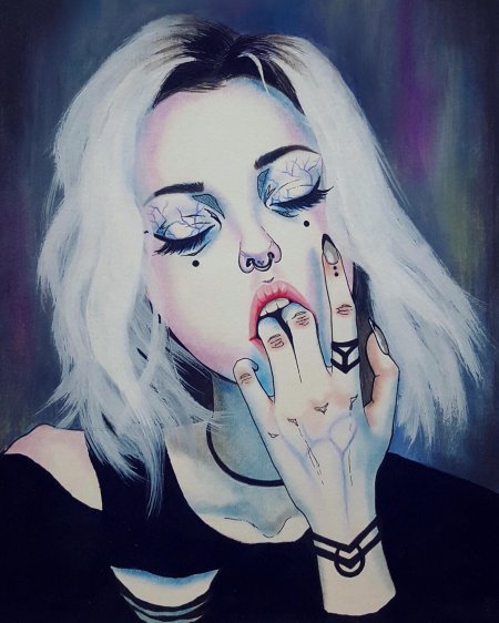 Рисунки девушек