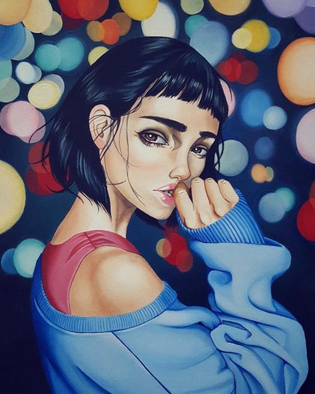 Художник harumi hironaka