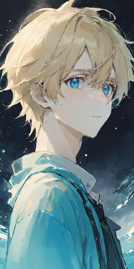 Парень аниме