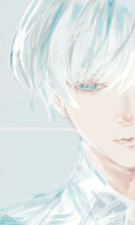 Минсунг ким беловолосый