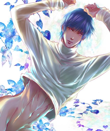 Синеволосый кун омега