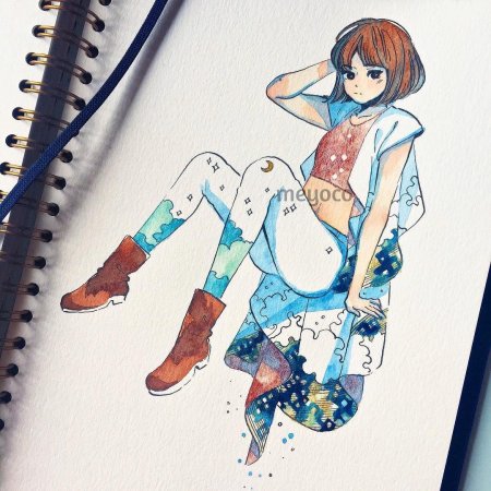 Идеи для рисунка акварелью