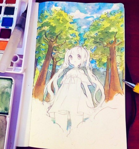 Идеи для рисунка аниме