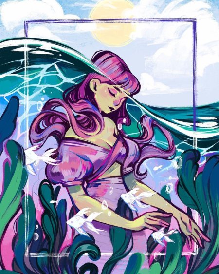 Картины с русалками