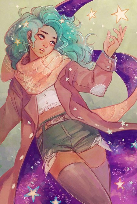 Девушка иллюстрация