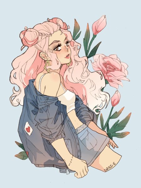 Арты девушек