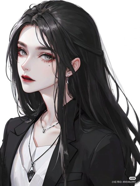 Красивая аниме девушка