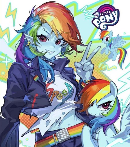 Рейнбоу дэш эквестрия