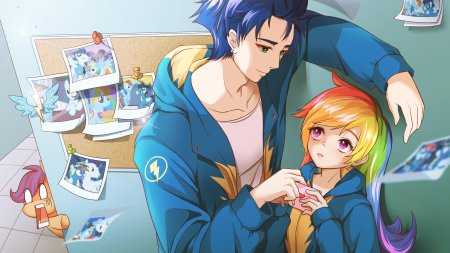 Рейнбоу дэш и соарин