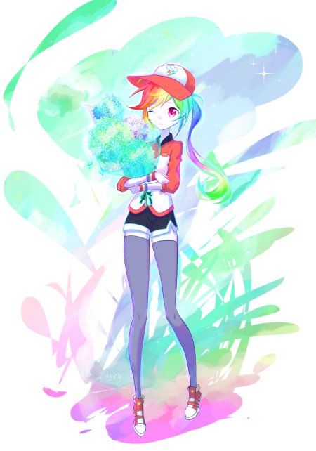 Рейнбоу дэш эквестрия герлз