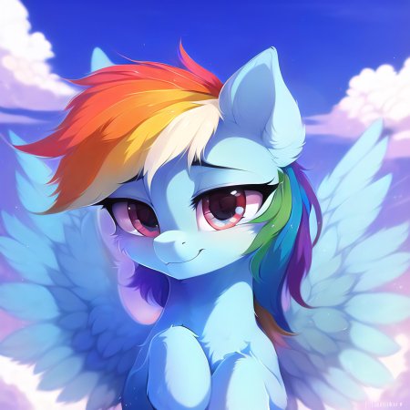 My little pony rainbow dash