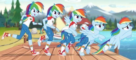 Equestria girls rainbow dash