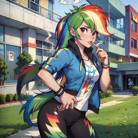 Рейнбоу дэш аниме