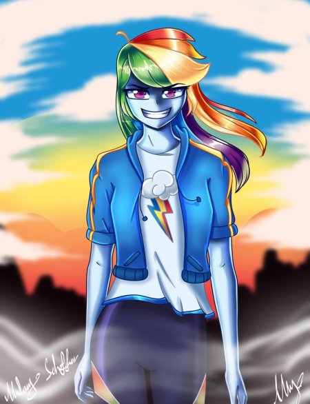 Rainbow dash equestria girls