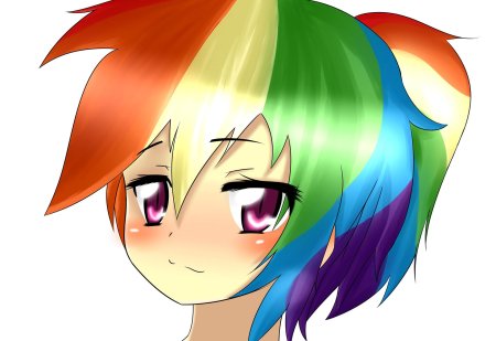 Рейнбоу дэш человек