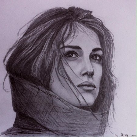 Кира найтли портрет