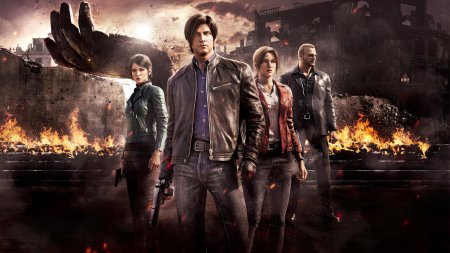Resident evil infinite darkness леон