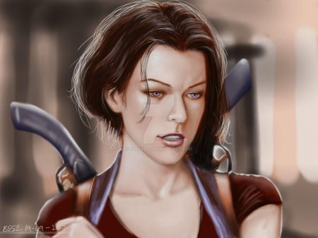 Милла йовович resident evil