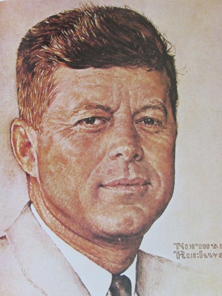 Джон кеннеди портрет