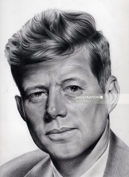 Джон кеннеди портрет