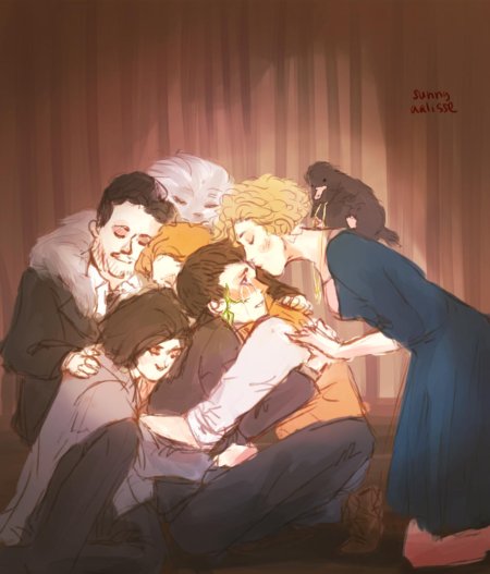 Ньют саламандер и якоб ковальски слэш