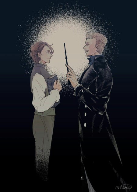 Геллерт гриндевальд и альбус