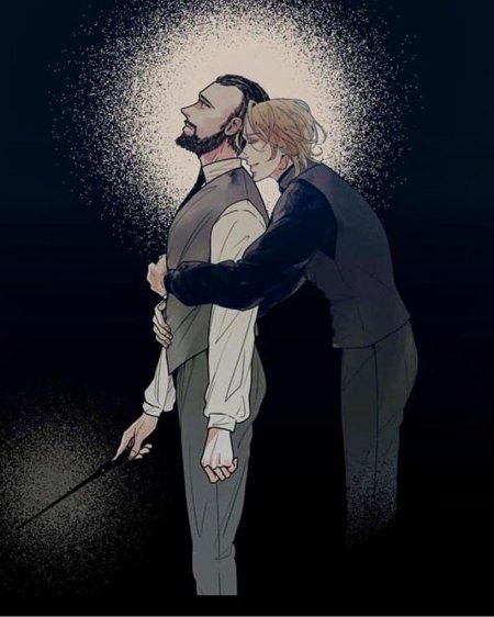 Альбус дамблдор и гриндевальд арты