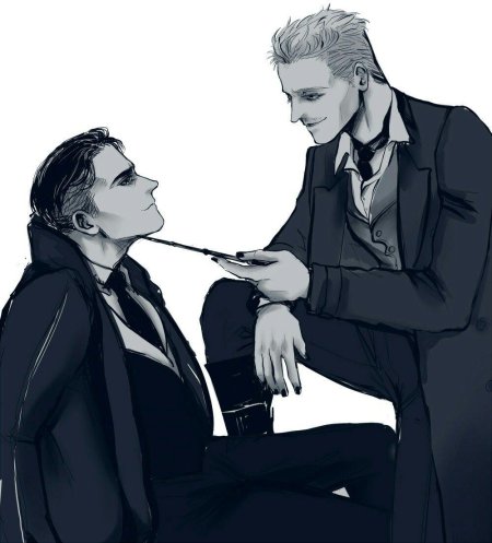 Персиваль грейвс и гриндевальд арт