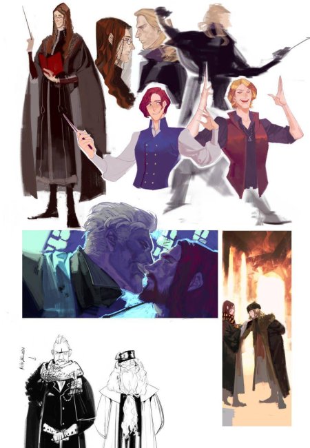 Альбус дамблдор и гриндевальд